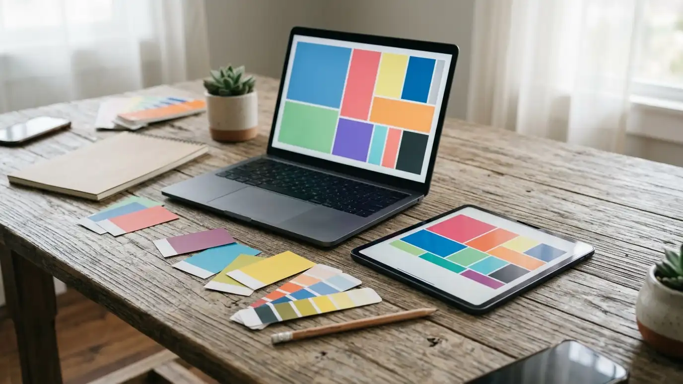 Adobe Color Palette Tool explained for Nashville and Middle Tennessee
