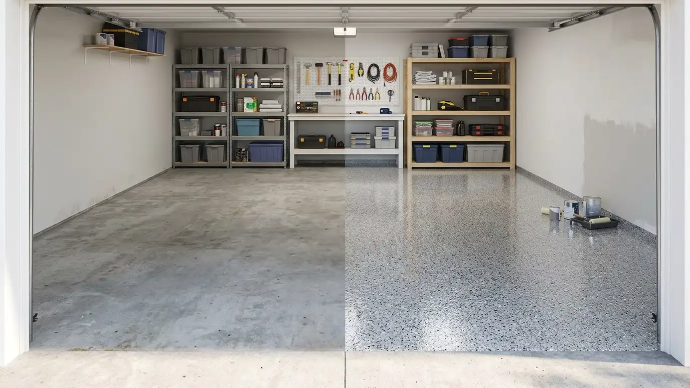 Garage Makeover Ideas: Floors, Storage and Style