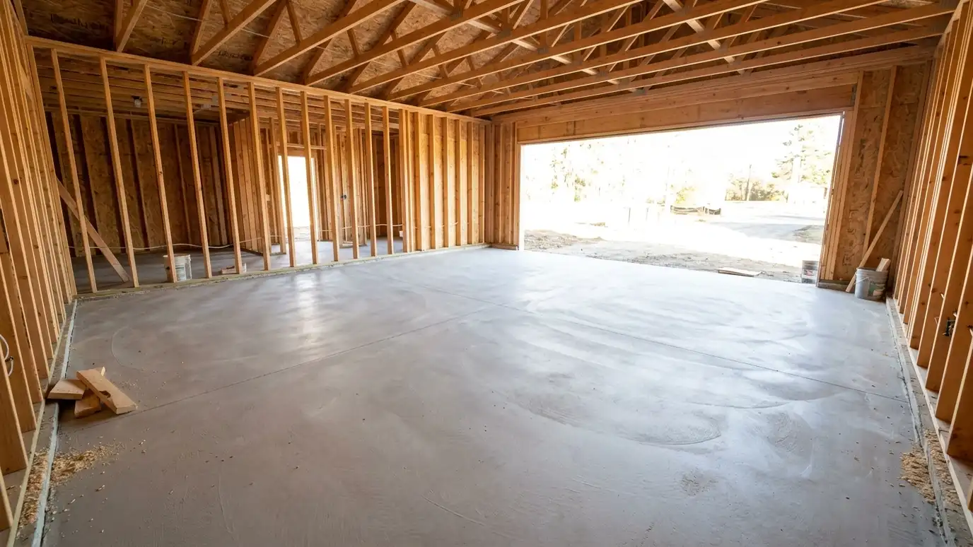 Coating a New Concrete Garage Floor
