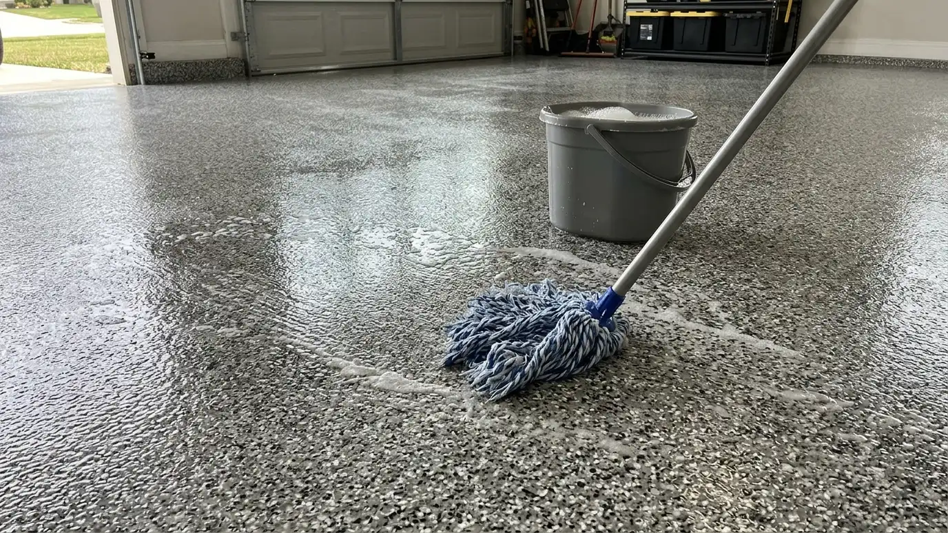 Garage Floor Cleaning and Care Explained explained for Nashville and Middle Tennessee