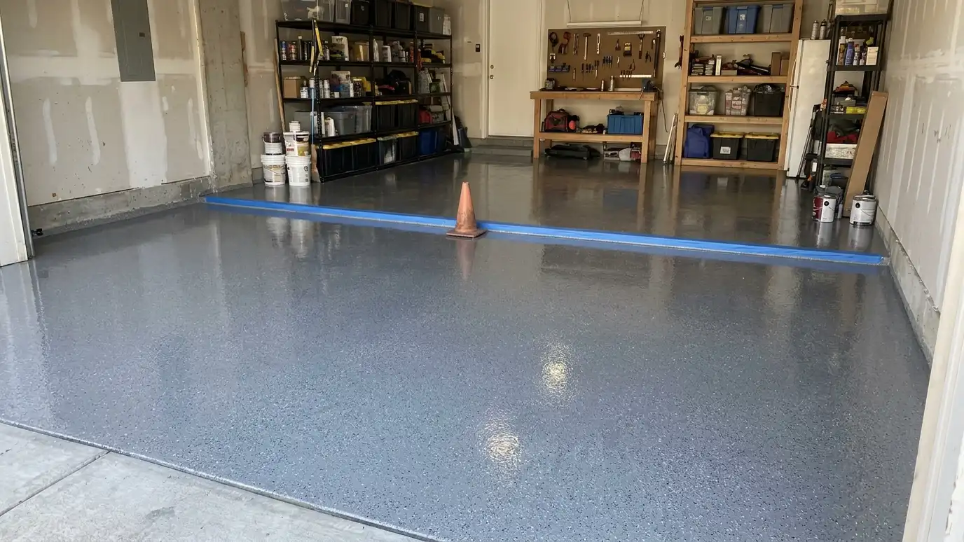 Polyaspartic Garage Floor Cure Time and Timeline Explained explained for Nashville and Middle Tennessee