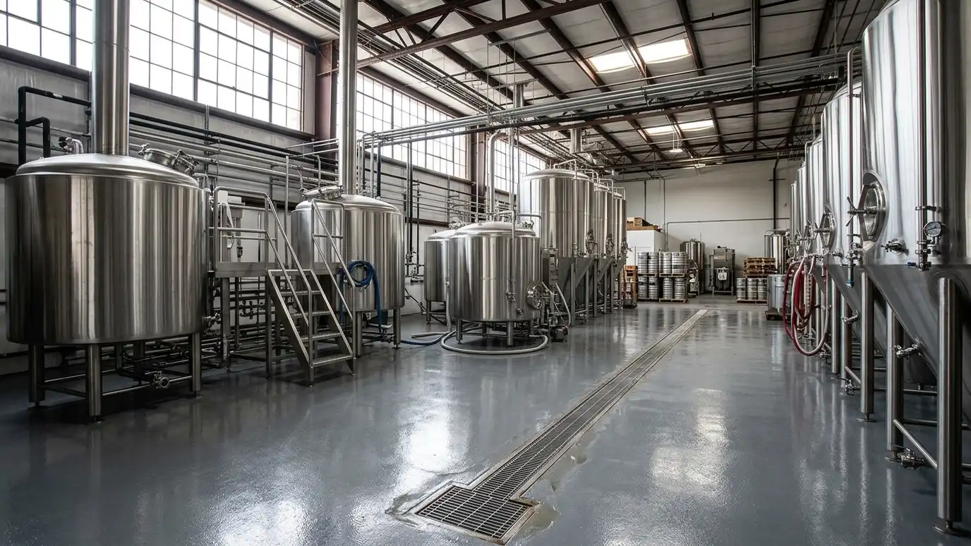 Brewery and Distillery Floors | Music City Garage Floor Brewery and Distillery Floors in Nashville and Middle Tennessee