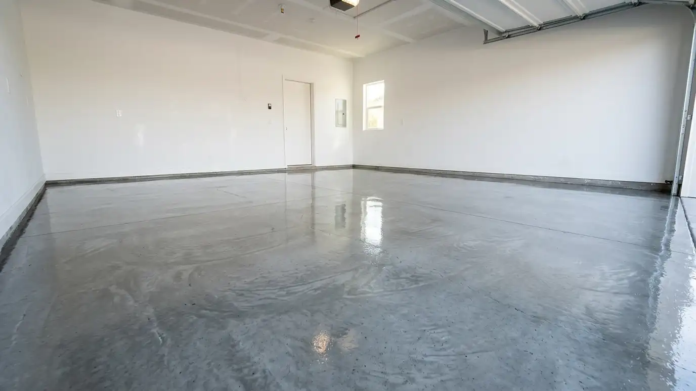 Clear Polyaspartic Concrete Sealer in Nashville and Middle Tennessee