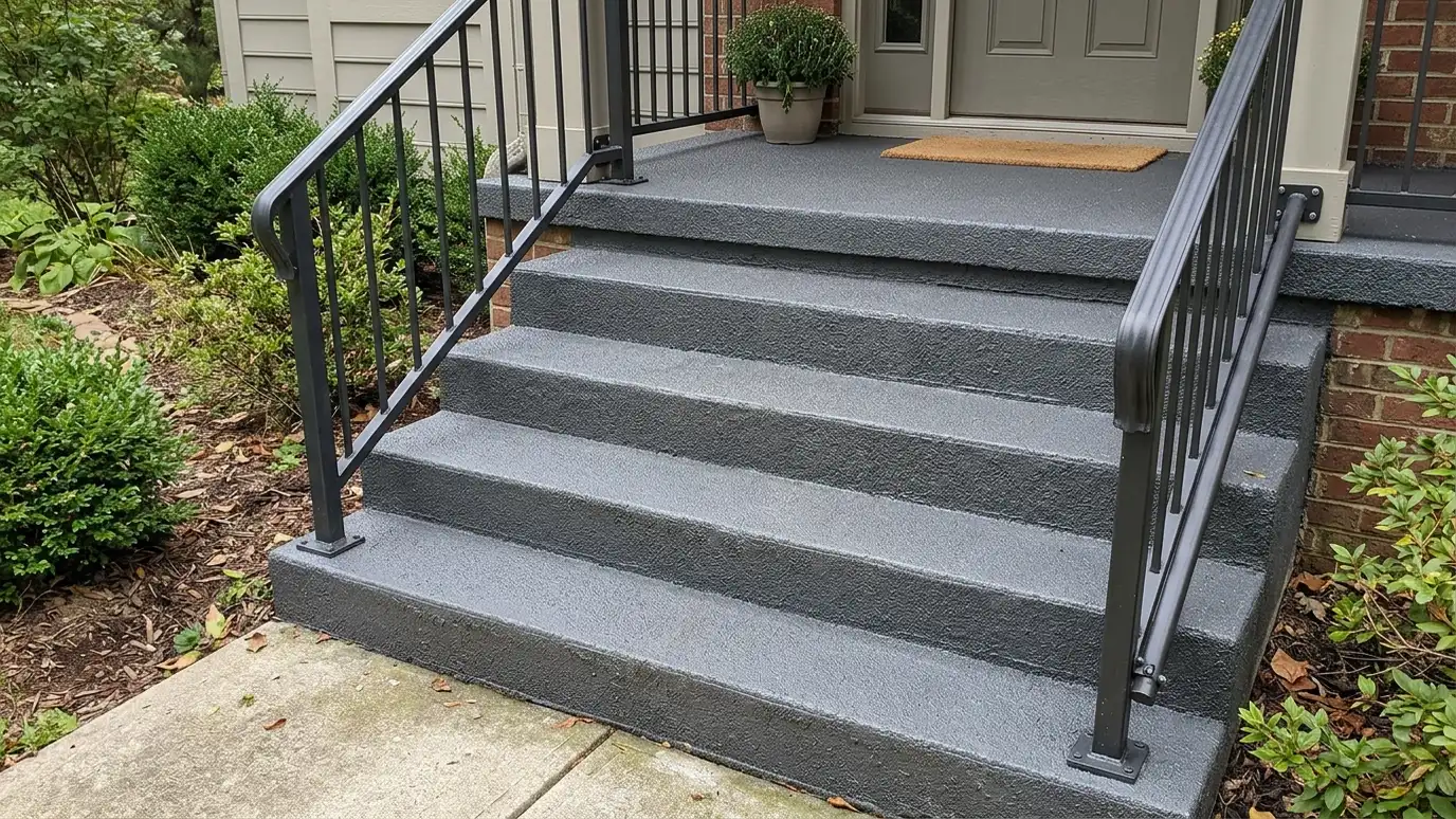Outdoor Steps and Stair Coating in Nashville and Middle Tennessee