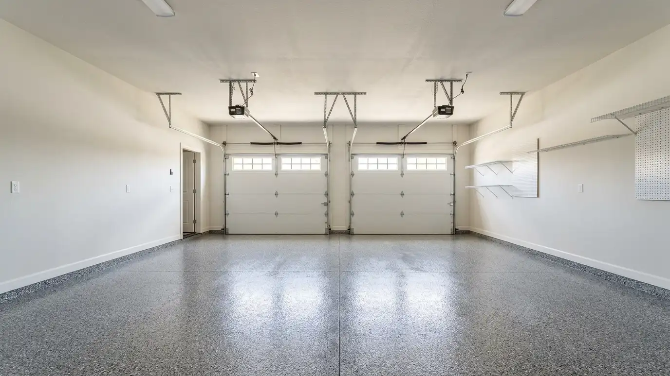 Two-Car Garage Floor Coating in Nashville and Middle Tennessee